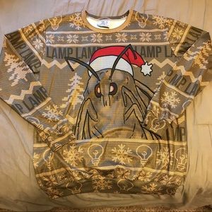 JAGY Christmas Moth Meme Sweater